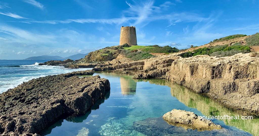 Sardinia tower italy